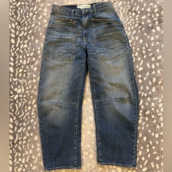 Nili Lotan Shon jeans, classic wash, 25 - Picture 4 of 8